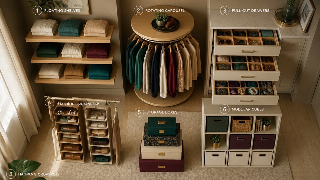 maximize wardrobe storage efficiency