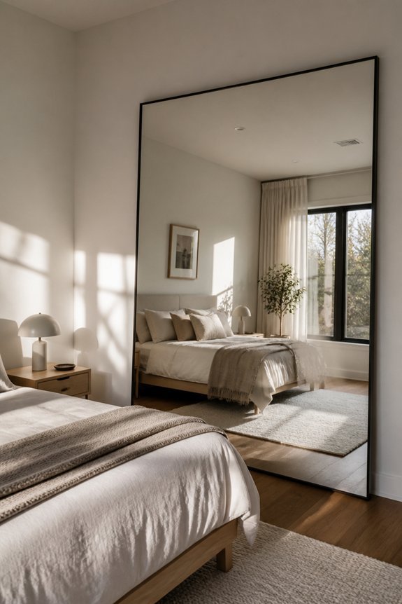 mirrors enhance spatial perception