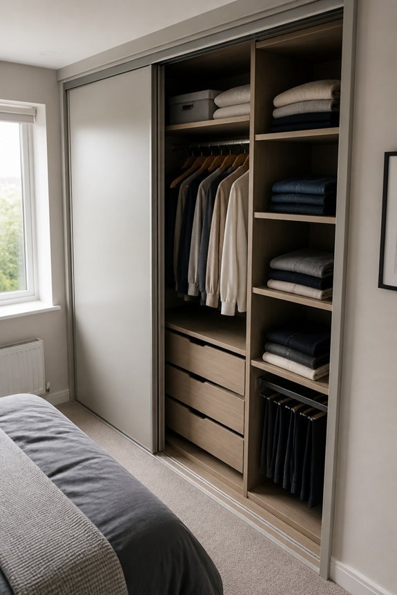 optimized wardrobe space solutions