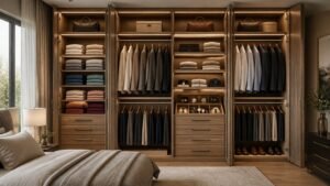 organized fitted wardrobe solutions
