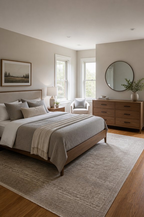 right sized furniture for bedrooms
