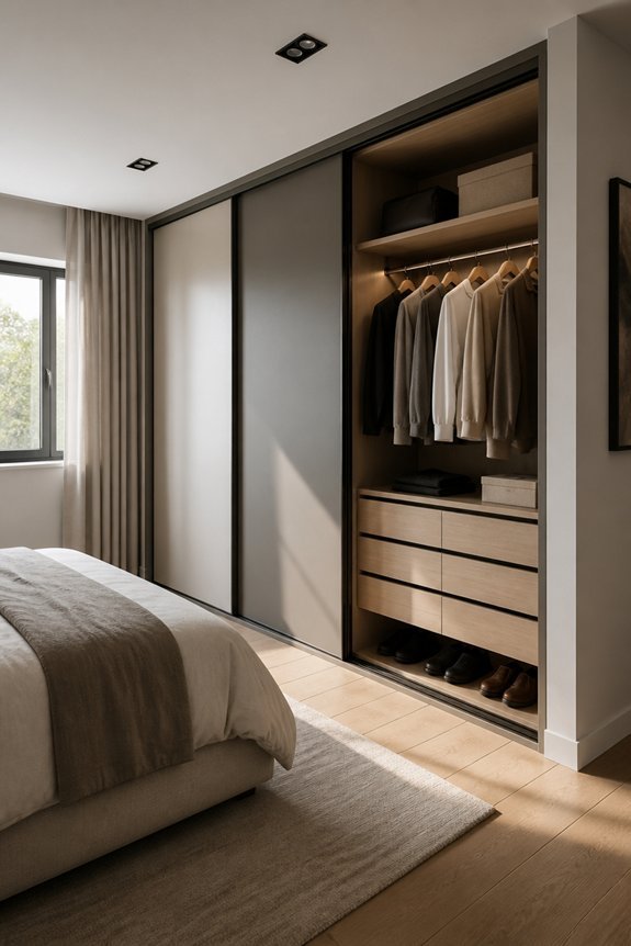 sliding doors save space