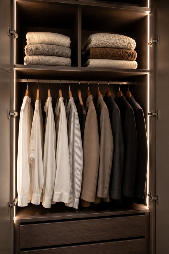 versatile led wardrobe lighting